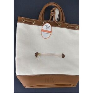 CD Dune Tan and Cream Women's Tote Bag